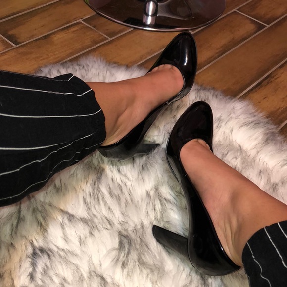 Calvin Klein Black Heels - Picture 2 of 5